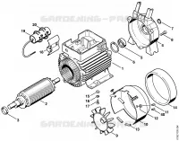 Moteur électrique pour Stihl RE 440 K