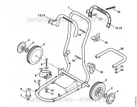 Chariot pour Stihl RE 361 PLUS