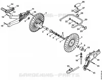 Enrouleur de flexible pour Stihl RE 462 PLUS