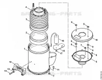 Echangeur de chaleur pour Stihl RE 521