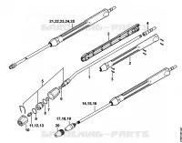 Lance, Turbobuse pour Stihl RE 521