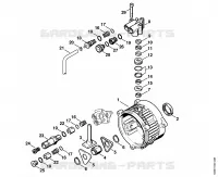 Carter de pompe pour Stihl RE 640 W