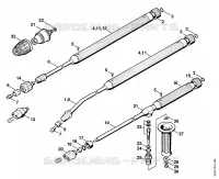 Lance, Accessoires pour Stihl RE 640 W