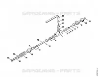 Soupape de sécurité ⇥ X 22 947 954 (36.95) pour Stihl RE 640 W