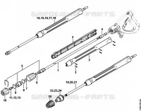 Lance, Turbobuse pour Stihl RE 661 PLUS