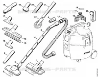 Outils, Accessoires optionnels pour Stihl SE 61