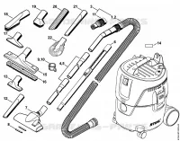 Outils, Accessoires optionnels pour Stihl SE 62