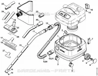 Cuve, Outillage pour Stihl SE 120 E