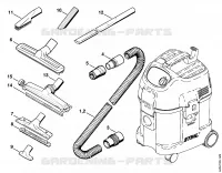 Accessoires optionnels pour Stihl SE 121