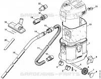 Cuve, Outillage pour Stihl SE 121
