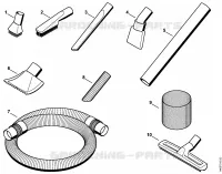 Accessoires optionnels pour Stihl SE 122
