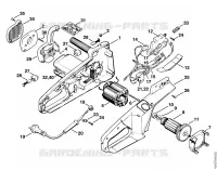 Moteur électrique E 220 C, E 20 C pour Stihl E 220 C