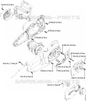 Couples de serrage pour Stihl MSE 190 C-BQ