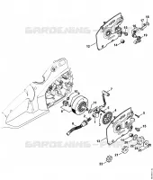 Pompe à huile, Pignon pour Stihl MSE 230 C-BQ