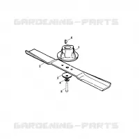 C   Moteur, lame pour Stihl MB 140