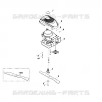 C   Moteur, lame pour Stihl MB 2 R