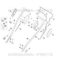 A   Guidon part haut pour Stihl MB 2 RT