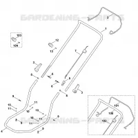 A   Guidon pour Stihl MB 2.2 R