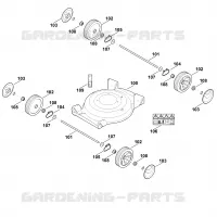 B1   Carter, entraînement pour Stihl MB 2.2 R