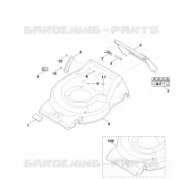 B   Carter pour Stihl MB 248.1