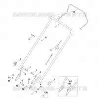 A   Guidon pour Stihl MB 248.2