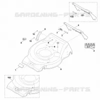 B   Carter pour Stihl MB 248.2