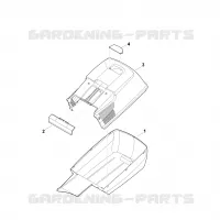 E   Bac de ramassage pour Stihl MB 248.2