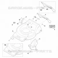 B   Carter pour Stihl MB 248.3 T