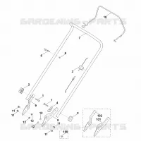 A   Guidon pour Stihl MB 248.4
