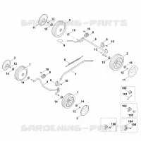C   Entraînement pour Stihl MB 248.4