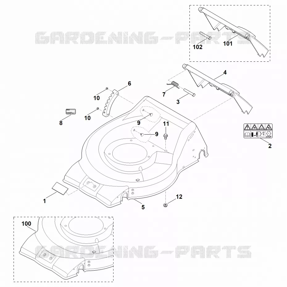 B - Carter Stihl Tondeuses Tondeuses VIKING : MB MB 248.4  MB 248.4