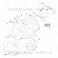 B   Carter pour Stihl MB 253.0 T