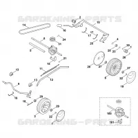 C   Entraînement, Transmission pour Stihl MB 253.0 T