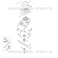 D   Moteur, lame pour Stihl MB 253.0 T