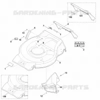 B   Carter pour Stihl MB 253.1 T
