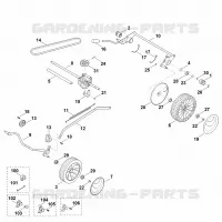 C   Entraînement, Transmission pour Stihl MB 253.1 T