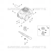 D   Moteur, lame pour Stihl MB 253.1 T