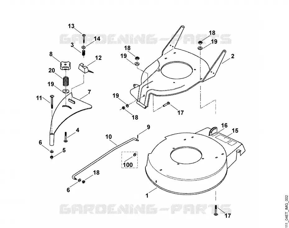 B - Carter Stihl Tondeuses Tondeuses VIKING : MB MB 3 R  MB 3 R