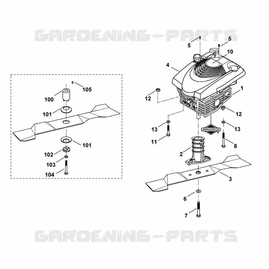 D - Moteur, lame Stihl Tondeuses Tondeuses VIKING : MB MB 3 R  MB 3 R