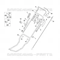 A   Guidon pour Stihl MB 3 RT