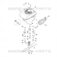 E   Moteur, lame pour Stihl MB 3 RT