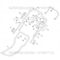 A   Guidon pour Stihl MB 3.2 RT