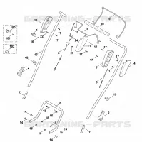 A   Guidon pour Stihl MB 4.0 RT