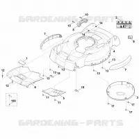 B   Carter pour Stihl MB 4.0 RT