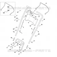 A   Guidon pour Stihl MB 4.0 RTP