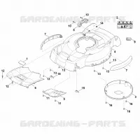 B   Carter pour Stihl MB 4.0 RV