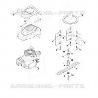 E   Moteur, lame pour Stihl MB 4.0 RV