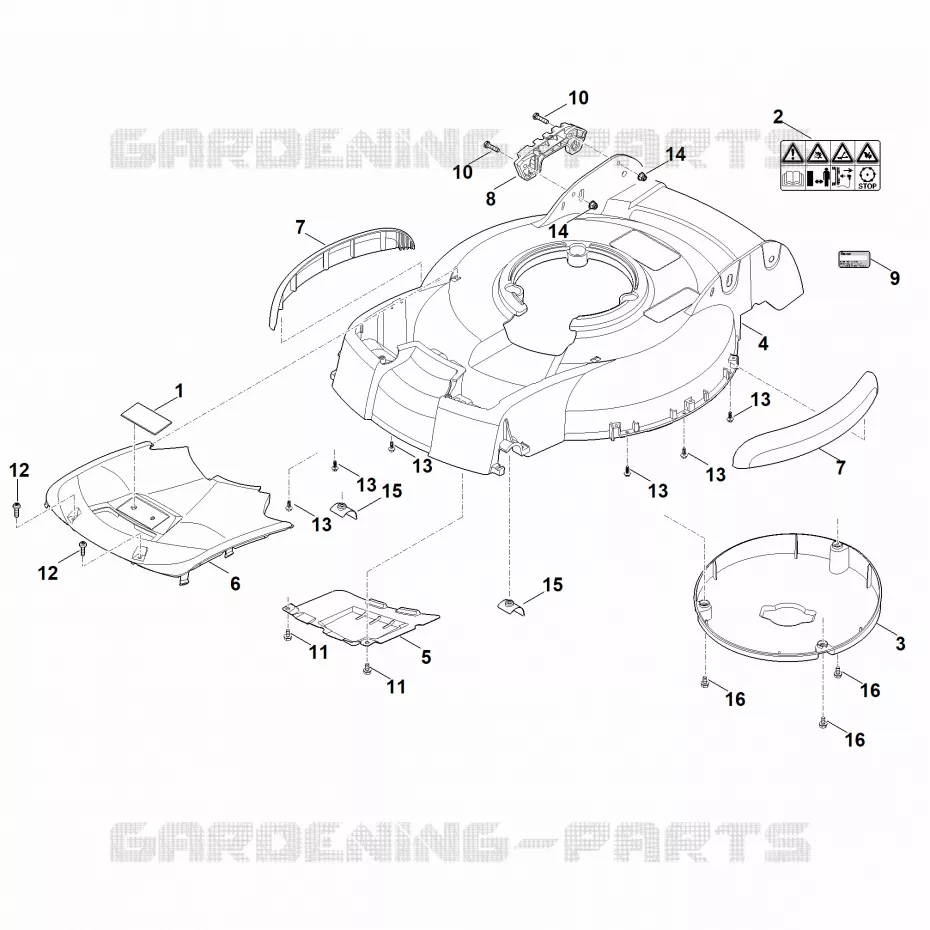 B - Carter Stihl Tondeuses Tondeuses VIKING : MB MB 4.0 RV  MB 4.0 RV