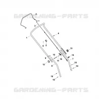 A   Guidon pour Stihl MB 410