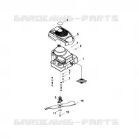 D   Moteur, lame pour Stihl MB 410